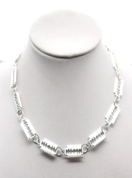small blade choker necklace women hiphop gothic combinations punk style barbed blade chain gifts 42cm8292105, Silver
small blade choker necklace women hiphop gothic combinations punk style barbed blade chain gifts 42cm8292105, Silver