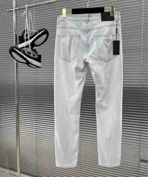 men's jeans designer pra family spring/summer business casual p fashion triangle label small foot slim fit straight leg denim pants men, Blue
men's jeans designer pra family spring/summer business casual p fashion triangle label small foot slim fit straight leg denim pants men, Blue