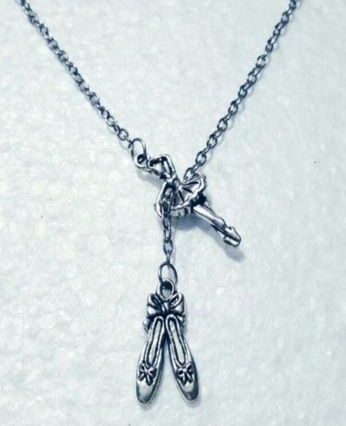 new dancer ballet jewelry gift ballet shoesballerina girl charm double cross pendant adjustable lariat chain necklace 8639032707, Silver
new dancer ballet jewelry gift ballet shoesballerina girl charm double cross pendant adjustable lariat chain necklace 8639032707, Silver