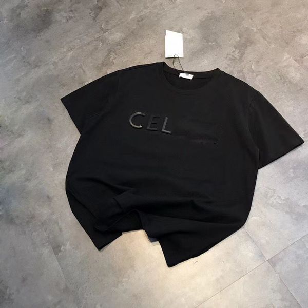 summer designer cel steel printed letters solid loose t-shirt for men women brands cotton breathable round neck t shirt couple, White;black
summer designer cel steel printed letters solid loose t-shirt for men women brands cotton breathable round neck t shirt couple, White;black