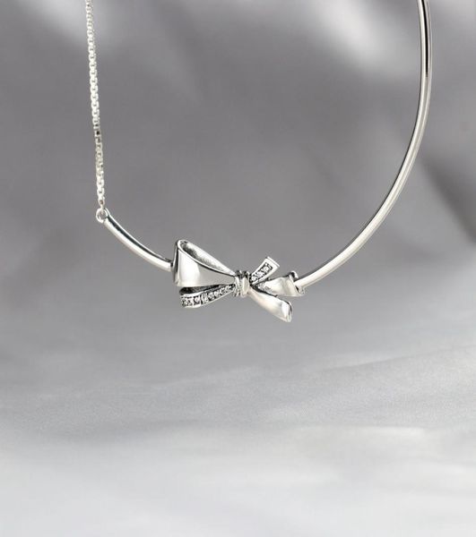 fashion bow necklace 925 sterling silver for pandora jewelry cz diamond jewelry with original box temperament classic2692148
fashion bow necklace 925 sterling silver for pandora jewelry cz diamond jewelry with original box temperament classic2692148