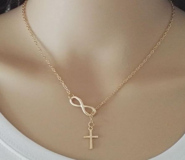 new 2021 lucky number 8 infinity cross necklace choker pendant long silver necklace chain3843417
new 2021 lucky number 8 infinity cross necklace choker pendant long silver necklace chain3843417
