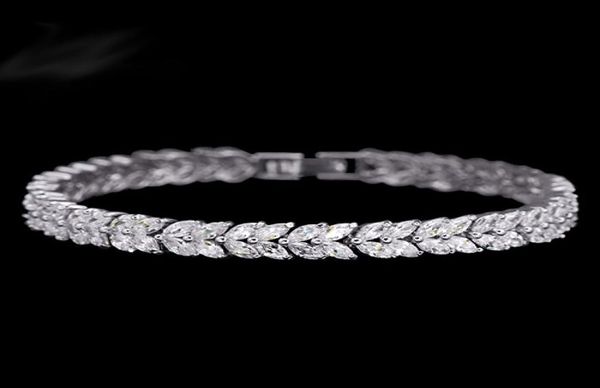 latest wheat design tennis bracelet bangle for women female bracelet bangle with marquise cut cubic zirconia stone7021327, Black
latest wheat design tennis bracelet bangle for women female bracelet bangle with marquise cut cubic zirconia stone7021327, Black
