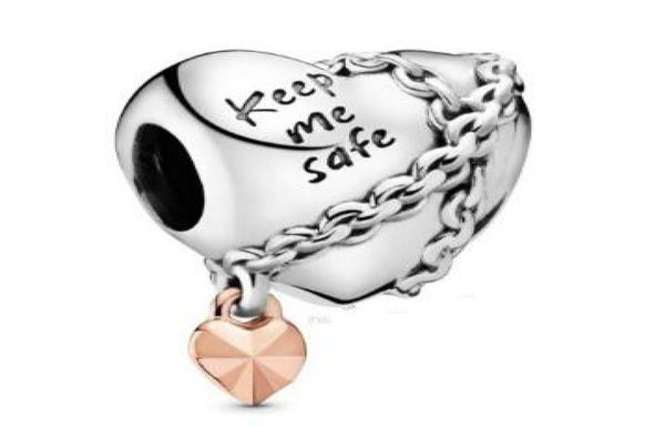 original 925 sterling silver charm chained heart charm beads fit women bracelet necklace diy jewelry4117083, Black
original 925 sterling silver charm chained heart charm beads fit women bracelet necklace diy jewelry4117083, Black
