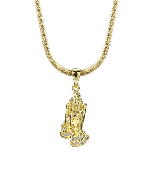 fashion jewelry men women charm prayer hand pendant necklaces rhinestone crystal design long chain for mens1692694, Silver
fashion jewelry men women charm prayer hand pendant necklaces rhinestone crystal design long chain for mens1692694, Silver
