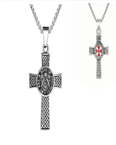 stainless steel mason masonic mason religious cross necklace masonry knights templar fraternity irish celtic pendant je5511921, Silver
stainless steel mason masonic mason religious cross necklace masonry knights templar fraternity irish celtic pendant je5511921, Silver