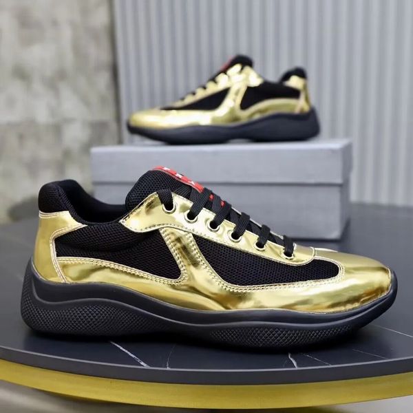 elegant brand men america cup runner sneakers shoes low mesh fabric & reflection leather trainers men's casual walking italy fashion fo, Black
elegant brand men america cup runner sneakers shoes low mesh fabric & reflection leather trainers men's casual walking italy fashion fo, Black