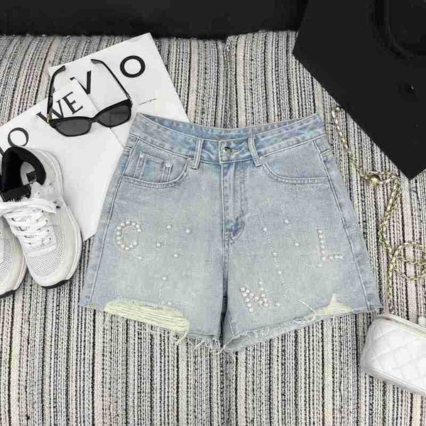 women's jeans designer summer new aesthetic temperament reduced age heavy industry beaded letter denim shorts w5cc, Blue
women's jeans designer summer new aesthetic temperament reduced age heavy industry beaded letter denim shorts w5cc, Blue