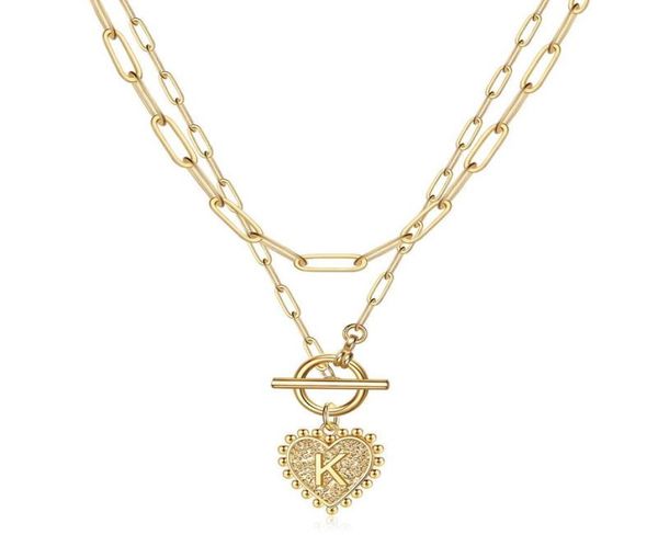 chains jacoso gold initial layered paperclip chain necklaces set for women heart letter engraved pendan chork necklace gifts7856839, Silver
chains jacoso gold initial layered paperclip chain necklaces set for women heart letter engraved pendan chork necklace gifts7856839, Silver