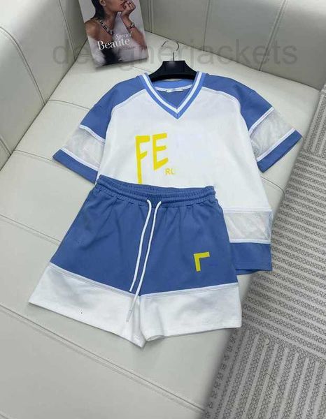 women's two piece pants designer 23 summer new girls' style simple fashion short sleeve with lace up shorts contrast color casual, White
women's two piece pants designer 23 summer new girls' style simple fashion short sleeve with lace up shorts contrast color casual, White