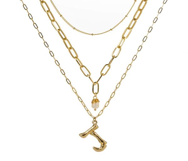 26 az english initial pendant necklace gold bamboo letter pearl multilayer necklaces choker chain fashion jewelry for women drop 9678811, Silver
26 az english initial pendant necklace gold bamboo letter pearl multilayer necklaces choker chain fashion jewelry for women drop 9678811, Silver