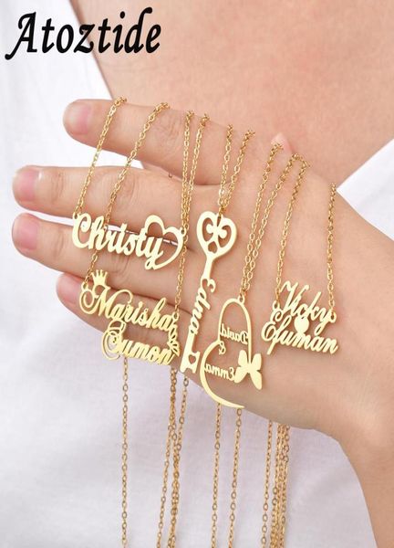 customized jewelrycustomized atoztide custom personalized jewelry chain pendant name gold color necklace for women stainless steel8379649, Silver
customized jewelrycustomized atoztide custom personalized jewelry chain pendant name gold color necklace for women stainless steel8379649, Silver