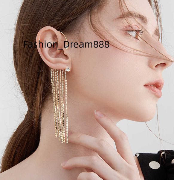 luxury c-shaped diamond tassel earrings women fashion long hanging big chandelier earrings, Silver
luxury c-shaped diamond tassel earrings women fashion long hanging big chandelier earrings, Silver