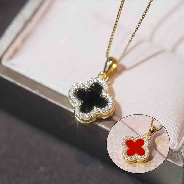 van clover necklace sterling silver s925 necklace four-leaf clover necklace women ins girls clavicle chain necklace gift niche double-sided
van clover necklace sterling silver s925 necklace four-leaf clover necklace women ins girls clavicle chain necklace gift niche double-sided