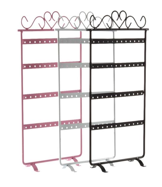 48 hole earrings ear studs display rack metal jewelry holder stand showcase pink 295160mm for retail environment2460320, Black
48 hole earrings ear studs display rack metal jewelry holder stand showcase pink 295160mm for retail environment2460320, Black