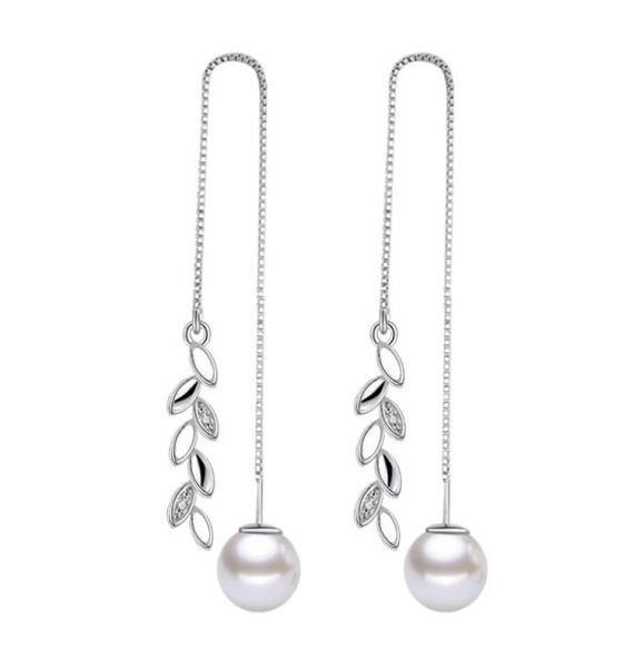 whole fashion studs leaf zircon pearls kpop 925 sterling silver tassel pendant drop long ear line earrings for women ys1519223191, Golden;silver
whole fashion studs leaf zircon pearls kpop 925 sterling silver tassel pendant drop long ear line earrings for women ys1519223191, Golden;silver