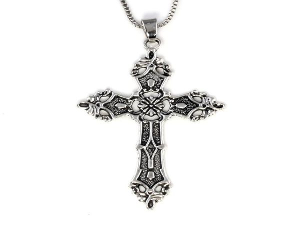 20pcs vintage cross pendant necklace men women long chain gothic jewelry accessories4514068, Silver
20pcs vintage cross pendant necklace men women long chain gothic jewelry accessories4514068, Silver