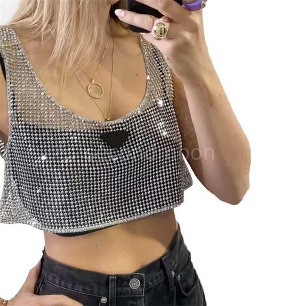 women's t-shirt shiny rhinestone womens t shirts hollow out vest fashion designer party shirt comfortable, White
women's t-shirt shiny rhinestone womens t shirts hollow out vest fashion designer party shirt comfortable, White