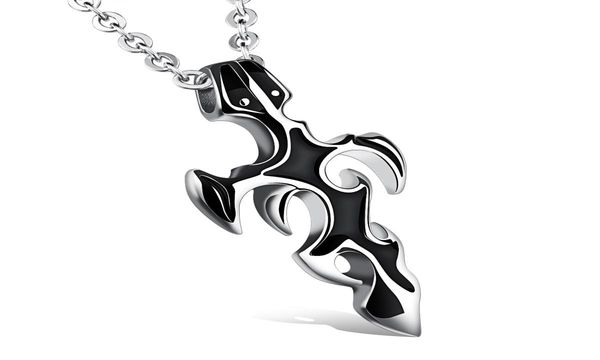 chinese style sword symbol pendant necklace for men cross jewelry titanium steel necklace cowboy anti allergy boyfriend gift1578004, Silver
chinese style sword symbol pendant necklace for men cross jewelry titanium steel necklace cowboy anti allergy boyfriend gift1578004, Silver