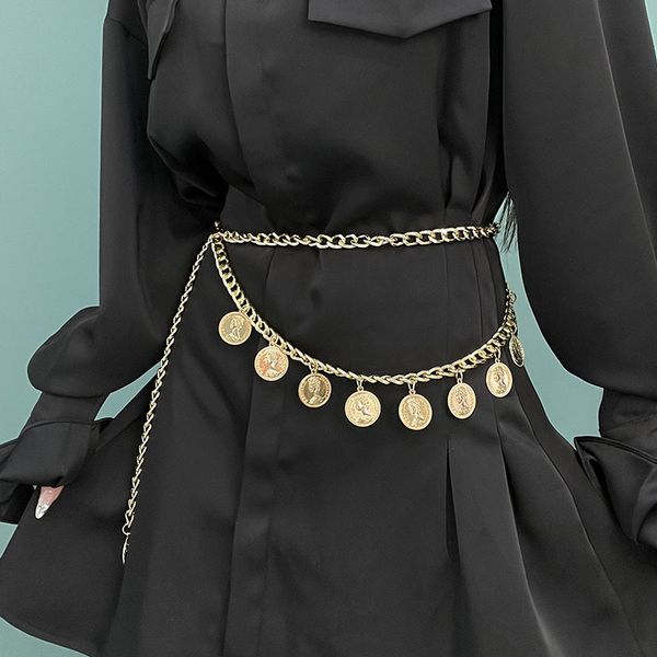 trendy brand jewelry stainless steel circle pendant chain belt bracelet for women, Golden;silver
trendy brand jewelry stainless steel circle pendant chain belt bracelet for women, Golden;silver