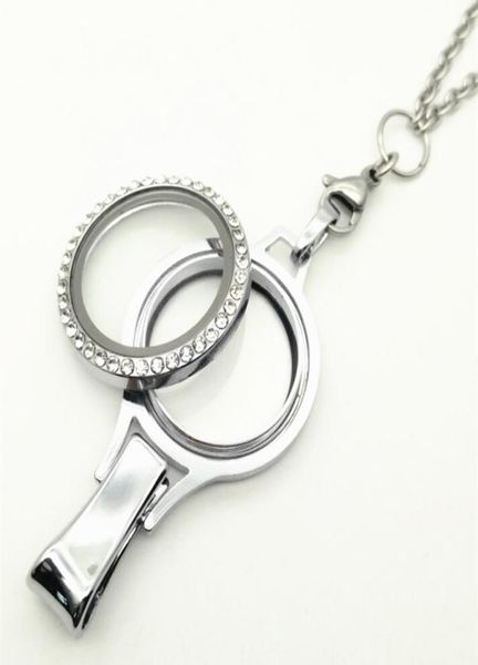 screw floating locket lanyard charm lanyard necklace with badge id name card holder with rolo link chain 30 inch7018215, Silver
screw floating locket lanyard charm lanyard necklace with badge id name card holder with rolo link chain 30 inch7018215, Silver