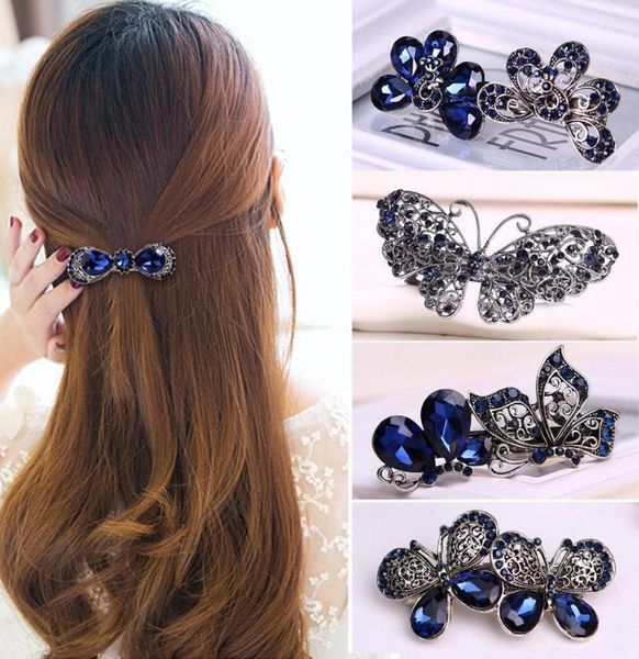 women fashion crystal rhinestone flower hair pin ladies girls metals barrette butterfly hair clip hair accessories6342653, Golden;silver
women fashion crystal rhinestone flower hair pin ladies girls metals barrette butterfly hair clip hair accessories6342653, Golden;silver