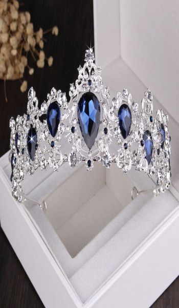 luxury silver baroque plated blue crystal bridal sets necklace earring tiara crown wedding african beads jewelry set 92qq6495133
luxury silver baroque plated blue crystal bridal sets necklace earring tiara crown wedding african beads jewelry set 92qq6495133