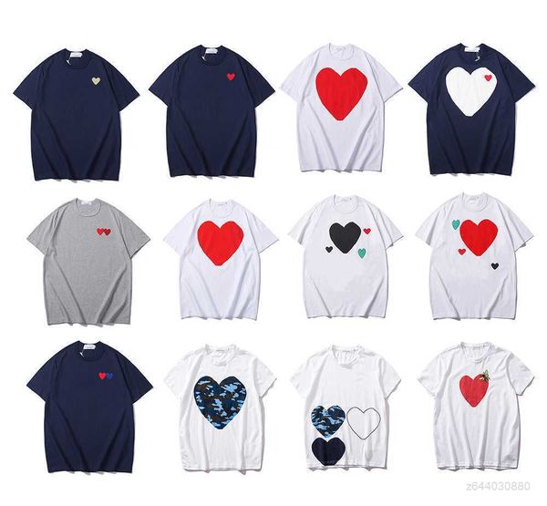 men's t-shirts play mens fashion designer red heart shirt casual cotton embroidery short sleeve summer vr2k, White;black
men's t-shirts play mens fashion designer red heart shirt casual cotton embroidery short sleeve summer vr2k, White;black