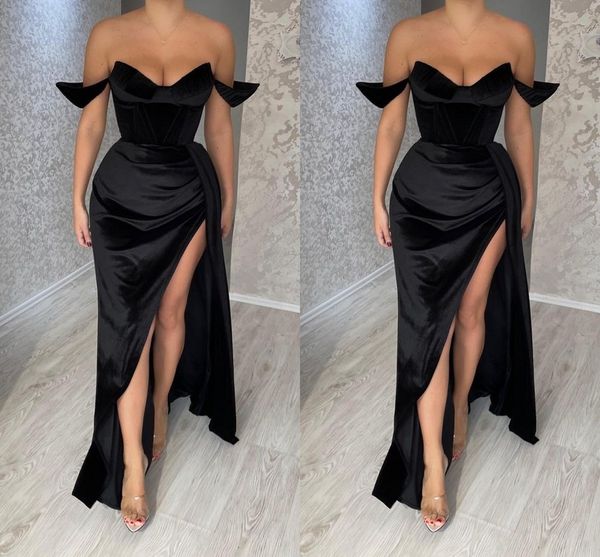 black mermaid prom dresses long for women plus size sweetheart satin side split draped pleats formal occasions evening birthday club party p
black mermaid prom dresses long for women plus size sweetheart satin side split draped pleats formal occasions evening birthday club party p