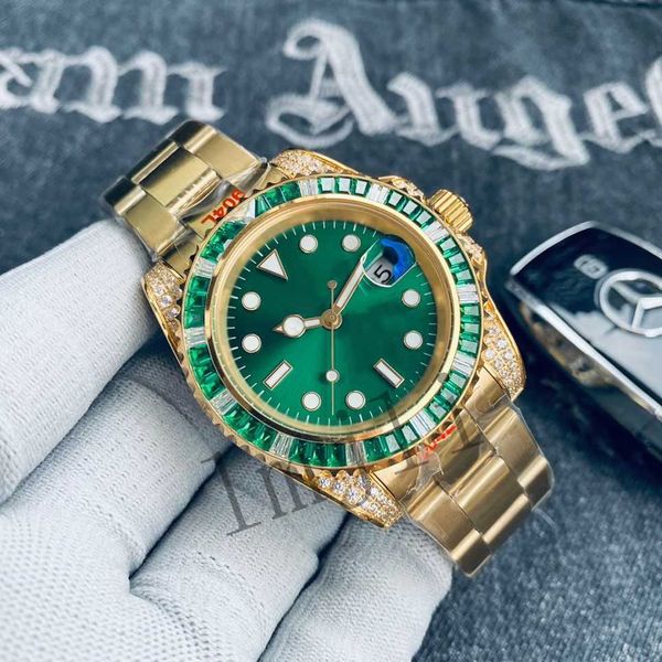 ches mens luxury automatic mechanical watches 40mm rainbow diamond rose goldwristwatches, Slivery;golden
ches mens luxury automatic mechanical watches 40mm rainbow diamond rose goldwristwatches, Slivery;golden