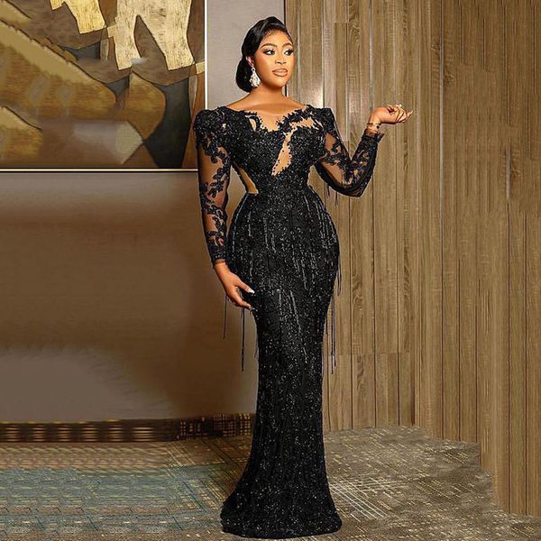 urban dresses evening black luxurious mermaid prom dress lace beaded tassel sheer neck formal party reception gowns robe de mariee 230627, White;black
urban dresses evening black luxurious mermaid prom dress lace beaded tassel sheer neck formal party reception gowns robe de mariee 230627, White;black