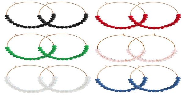 retro exaggerated large round handmade beaded earrings dangle geometric crystal hoop eardrop women jewelry statement gift accessor9400828, Golden;silver
retro exaggerated large round handmade beaded earrings dangle geometric crystal hoop eardrop women jewelry statement gift accessor9400828, Golden;silver