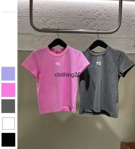 aw king 2023 spring designer summer new women's cotton foam letter printing wang old short-sleeved t-shirt sports and leisure fashion d, White
aw king 2023 spring designer summer new women's cotton foam letter printing wang old short-sleeved t-shirt sports and leisure fashion d, White