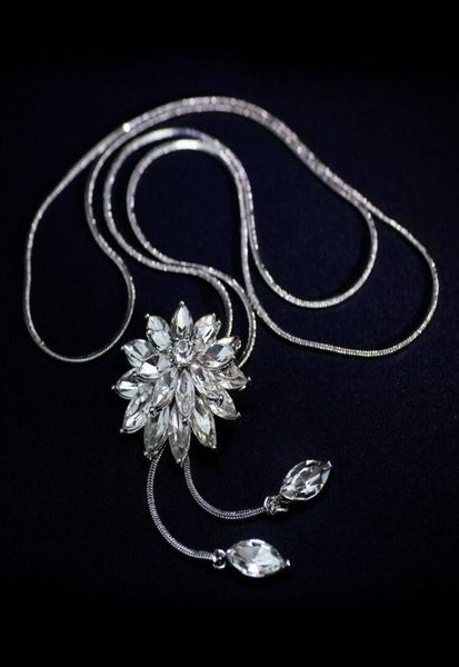 zircon snowflake long necklace sweater chain fashion fine metal chain crystal rhinestone flower pendant necklaces adjusted ps08407094996, Silver
zircon snowflake long necklace sweater chain fashion fine metal chain crystal rhinestone flower pendant necklaces adjusted ps08407094996, Silver