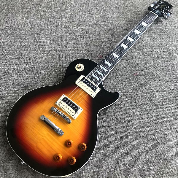 custom shop, before and after stendyne dark sunburst electric guitar,ebony fingerboard,chrome hardware,ing
custom shop, before and after stendyne dark sunburst electric guitar,ebony fingerboard,chrome hardware,ing