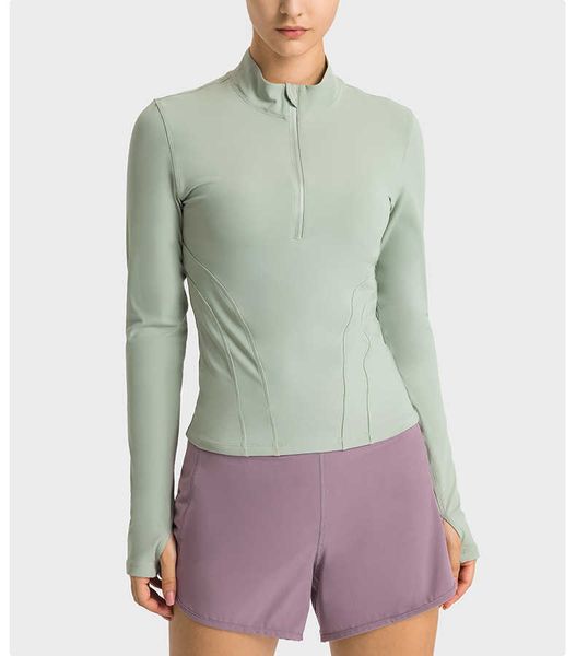 sport yoga women's long sleeve gym shirts yoga fitness sport womens clothing wear half zip elastic force blouse jacket l-23 ll-2023
sport yoga women's long sleeve gym shirts yoga fitness sport womens clothing wear half zip elastic force blouse jacket l-23 ll-2023
