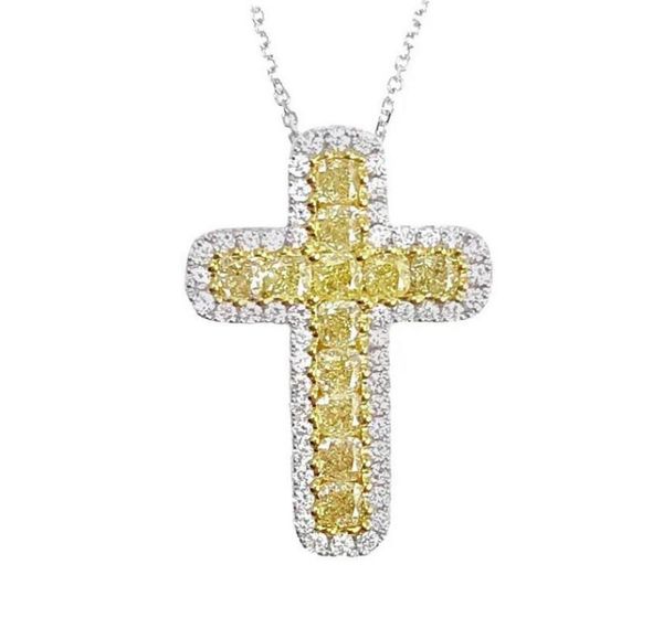 hip hop vintage fashion jewelry 925 sterling silver cz diamond yellow crystal gemstones party women wedding cross pendant clavicle2360809
hip hop vintage fashion jewelry 925 sterling silver cz diamond yellow crystal gemstones party women wedding cross pendant clavicle2360809