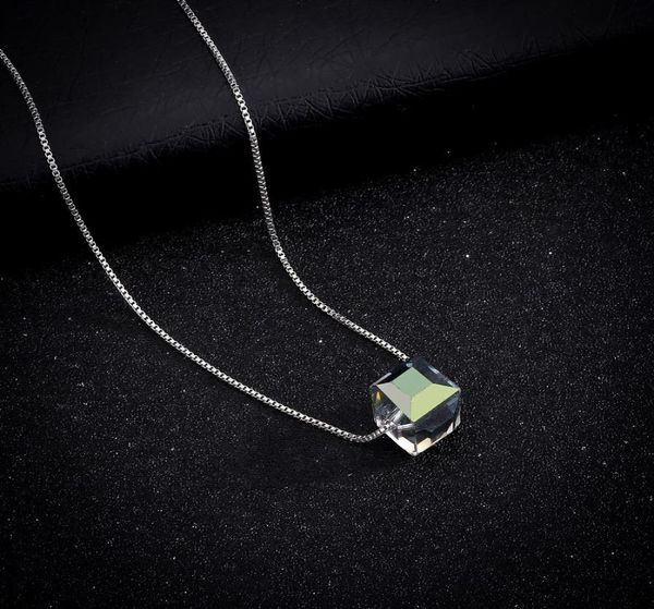 geometric square crystal necklace necklaces imitation zircon threedimensional square pendant chain necklace1530974, Silver
geometric square crystal necklace necklaces imitation zircon threedimensional square pendant chain necklace1530974, Silver