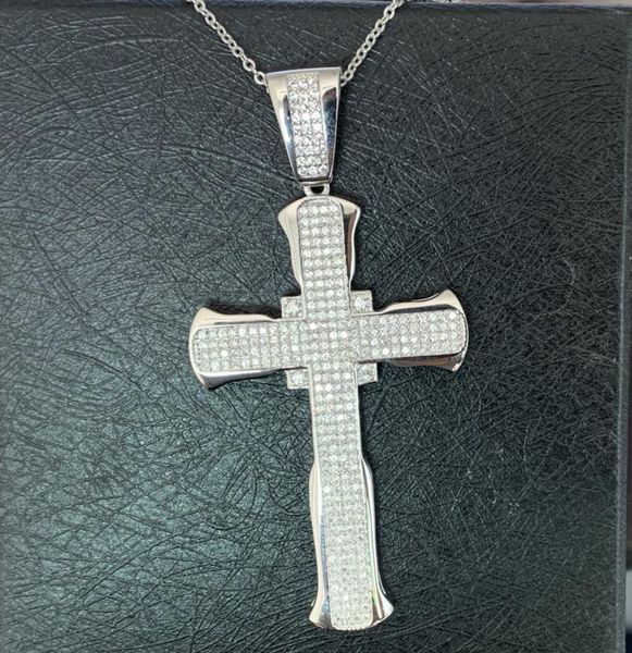 hip hop choucong new arrival luxury jewelry real 925 sterling silver cross pendant white sapphire cz diamond wedding necklace for 1571575
hip hop choucong new arrival luxury jewelry real 925 sterling silver cross pendant white sapphire cz diamond wedding necklace for 1571575