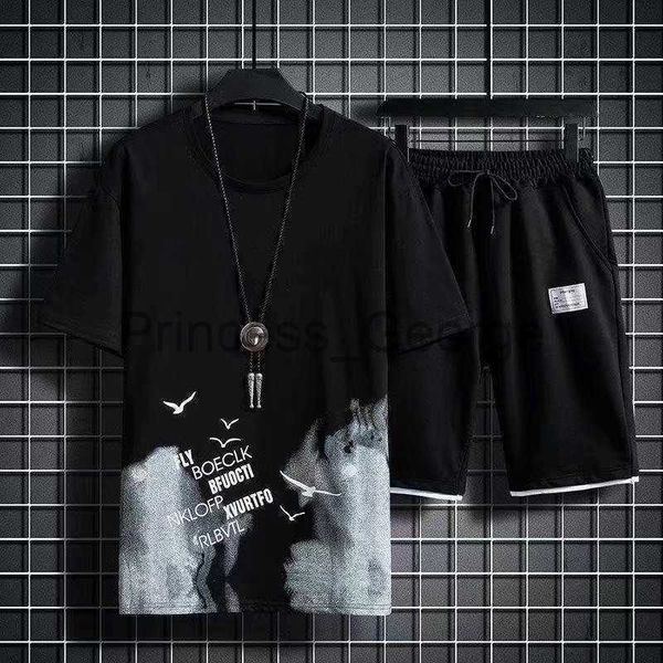 men's tracksuits 2023 summer men's tracksuit 2 piece set fashion casual print shortsleeved tshirt and shorts sport suit breathable, Gray
men's tracksuits 2023 summer men's tracksuit 2 piece set fashion casual print shortsleeved tshirt and shorts sport suit breathable, Gray