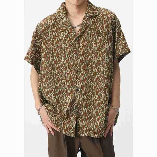 mtlclothes men's wear | 2023 summer new line floral korean loose casual short sleeve shirt, White;black
mtlclothes men's wear | 2023 summer new line floral korean loose casual short sleeve shirt, White;black