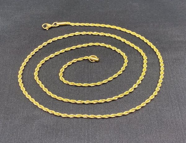 3mm gold silver plated stainless steel ed rope chains women men chokers for hip hop pendant necklaces jewelry8857198
3mm gold silver plated stainless steel ed rope chains women men chokers for hip hop pendant necklaces jewelry8857198