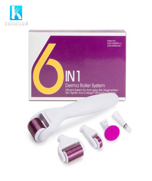6 in 1 drpen micro needle derma pen roller 3007201200 pins microneedle skin care device with facial cleaning brush8211495
6 in 1 drpen micro needle derma pen roller 3007201200 pins microneedle skin care device with facial cleaning brush8211495