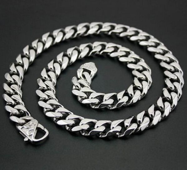 heavy 15mm wide 1832 inch stainless steel silver large curb link chain necklace for mens holiday gifts cool4637359
heavy 15mm wide 1832 inch stainless steel silver large curb link chain necklace for mens holiday gifts cool4637359