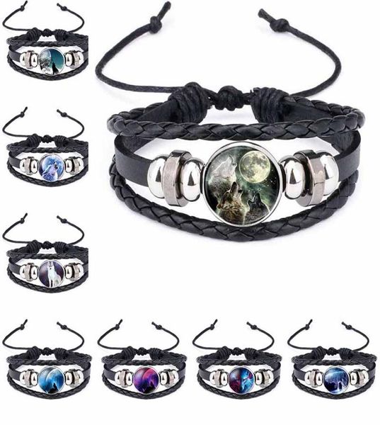 moon wolf howling glass cabochon bracelet adjustable leather multi layer wrap bracelets bangle cuff women children fashion jewelry5336924, Golden;silver
moon wolf howling glass cabochon bracelet adjustable leather multi layer wrap bracelets bangle cuff women children fashion jewelry5336924, Golden;silver