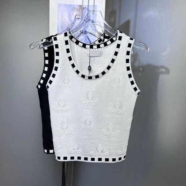 fashion embroidery sleeveless shirt designer vest womens knitted tank slim fit halter women knitweat, White
fashion embroidery sleeveless shirt designer vest womens knitted tank slim fit halter women knitweat, White