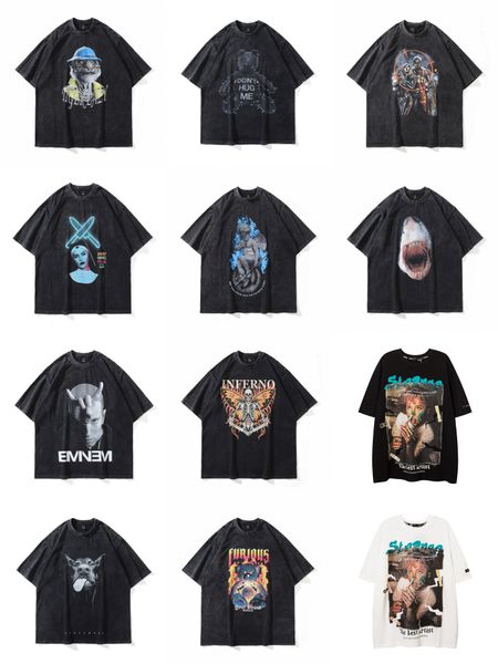 23ss men's t-shirt high street t-shirt printed wash vintage fashion spring/summer fashion large skateboard men's and women's, White;black
23ss men's t-shirt high street t-shirt printed wash vintage fashion spring/summer fashion large skateboard men's and women's, White;black