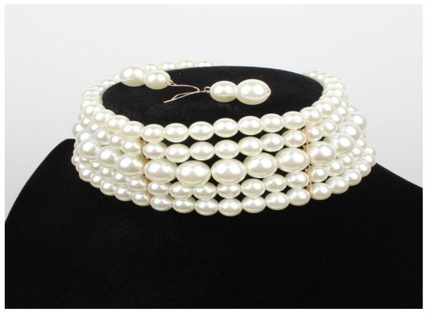 fashion multilayer white pearl choker with metal slice fixation wide bib necklace jewelry charm women party wedding necklace5331035, Golden;silver
fashion multilayer white pearl choker with metal slice fixation wide bib necklace jewelry charm women party wedding necklace5331035, Golden;silver