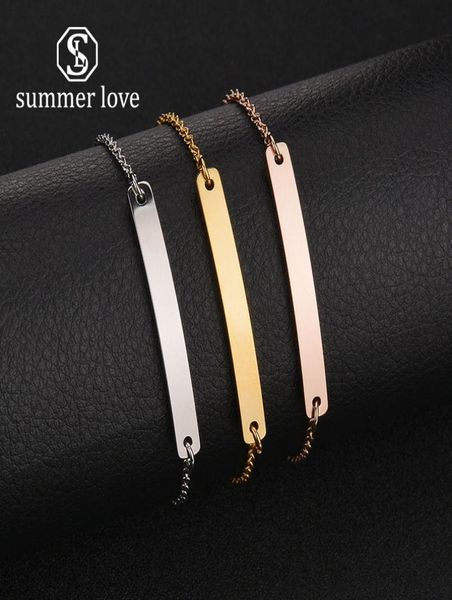 fashion jewelry personalized curved bar blank stainless steel bracelet custom engraving label card bracelet for women mother frien3727624, Black
fashion jewelry personalized curved bar blank stainless steel bracelet custom engraving label card bracelet for women mother frien3727624, Black