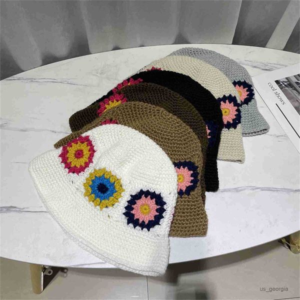 caps arrival women knit bucket hat outdoor crochet flower fisherman hat for travel beach hiking r230627, Blue;gray
caps arrival women knit bucket hat outdoor crochet flower fisherman hat for travel beach hiking r230627, Blue;gray